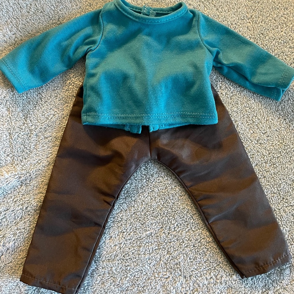 Doll Outfit Athletic Pants and Long Sleeve Tee fits 18” Doll